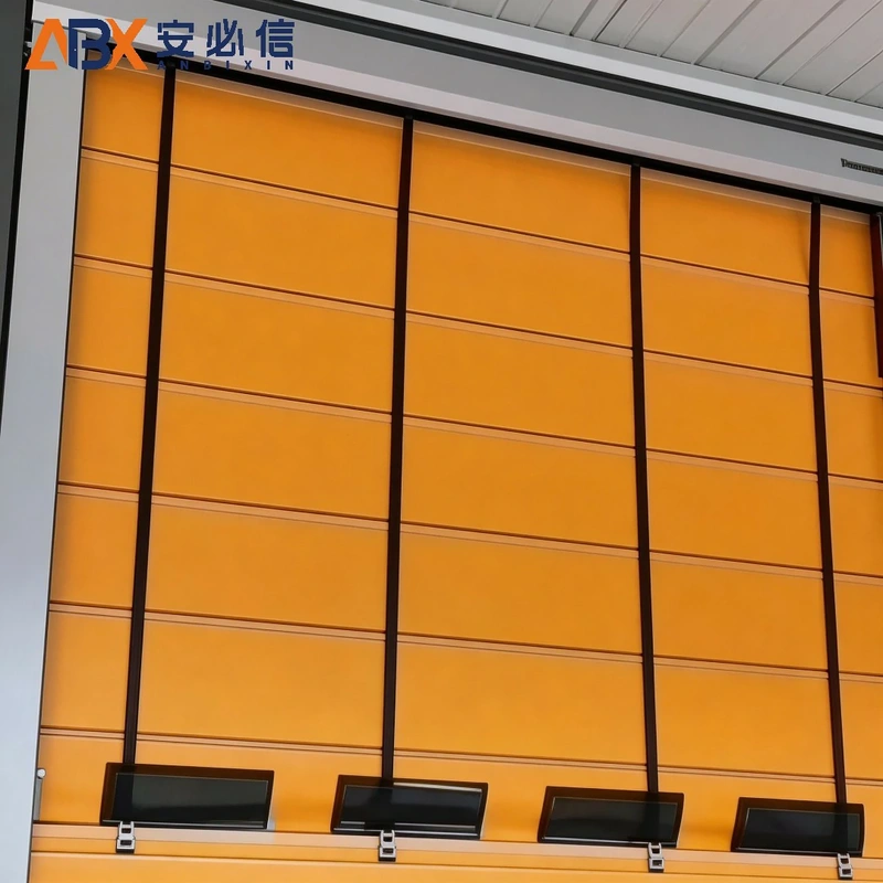 石家庄市软帘堆积门